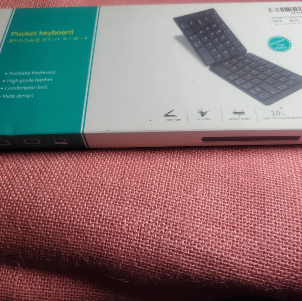 Samser Keyboard Foldable Bluetooth